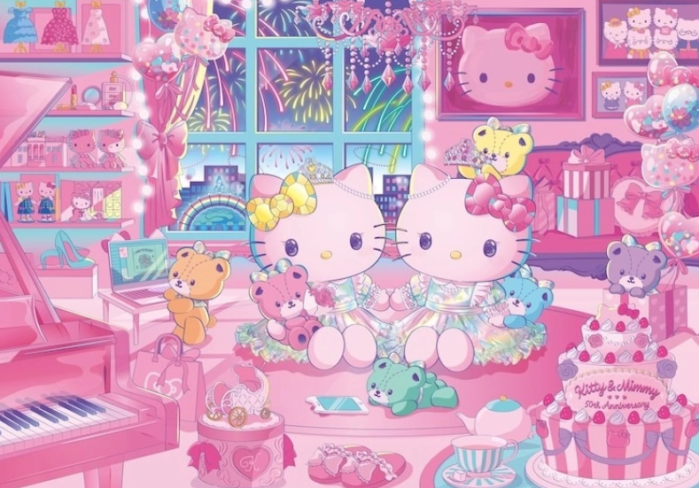 “Hello Kitty 50th Anniversary”第二波惊喜：Kitty换新装，7月8日华丽登场