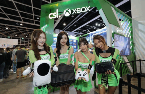 Xbox香港展台惊艳亮相，网友盛赞回归传统营销魅力