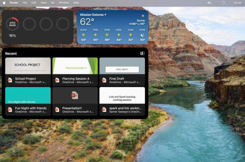 微软为macOS用户推出Recent小部件，提升文件访问便捷性