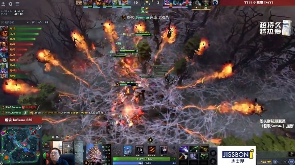 Dota2 TI11小组赛赛报：超哥影魔带队推进 RNG迅速推平Liquid