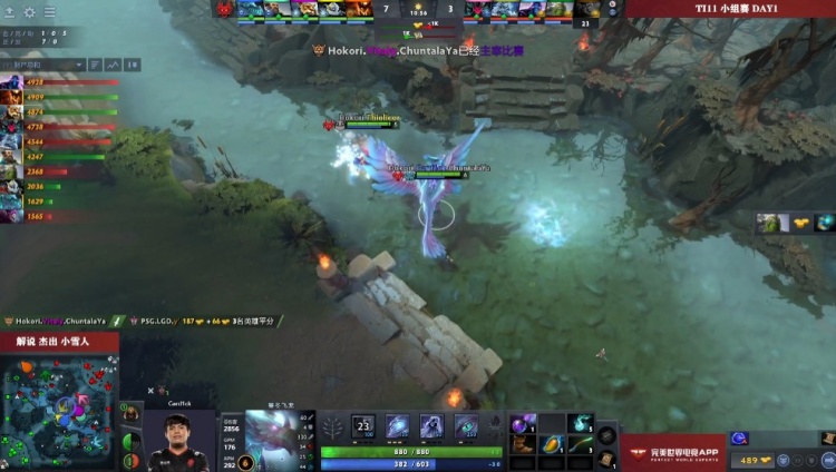 Dota2 Ti小组赛赛报：极限换血反打击杀 LGD 1-0 Hokori