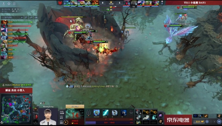 Dota2 Ti小组赛赛报：极限换血反打击杀 LGD 1-0 Hokori