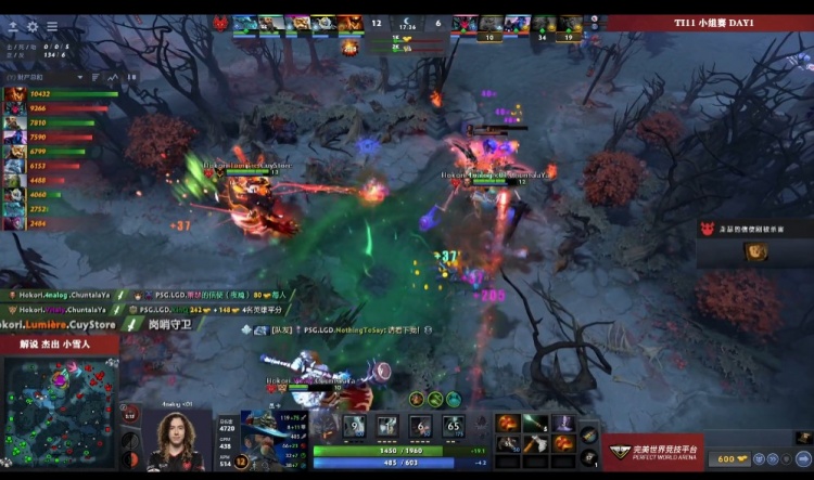 Dota2 Ti小组赛赛报：极限换血反打击杀 LGD 1-0 Hokori