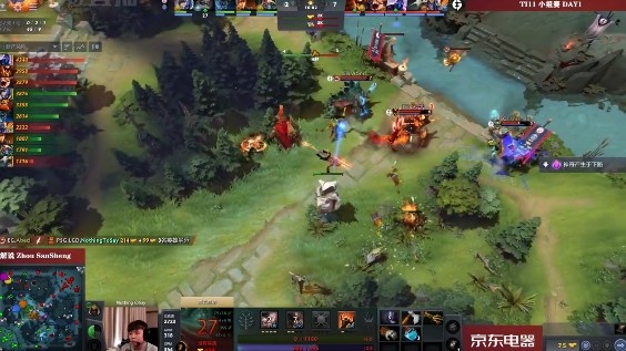 Dota2 Ti11小组赛赛报：RTZ影魔超神杀戮 EG 1-0 战胜LGD