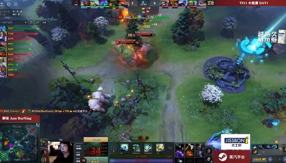 Dota2 Ti11小组赛赛报：超哥火猫无限冲脸 RNG 1-0 BOOM