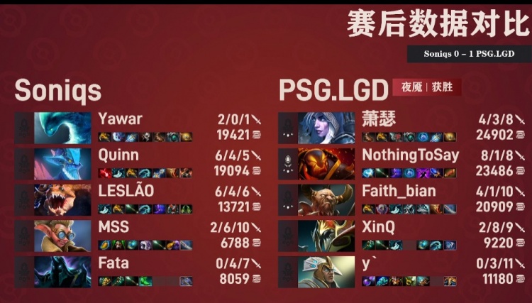 Dota2 Ti11小组赛赛报：火猫人马冲脸 见ccNc就抓 LGD 1-0 SQ