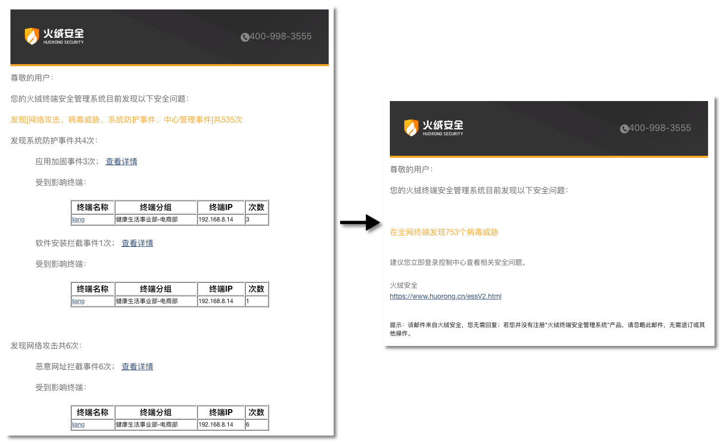 火绒终端安全管理系统V2.0.7.2版本：邮件告警功能大更新