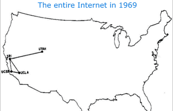 1969年7月3日，加州大学洛杉矶分校(UCLA)发布新闻稿向公众介绍互联网
