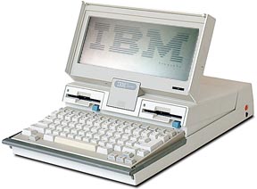 1986年，IBM发布了他们的第一台笔记本电脑PC Convertible 5140