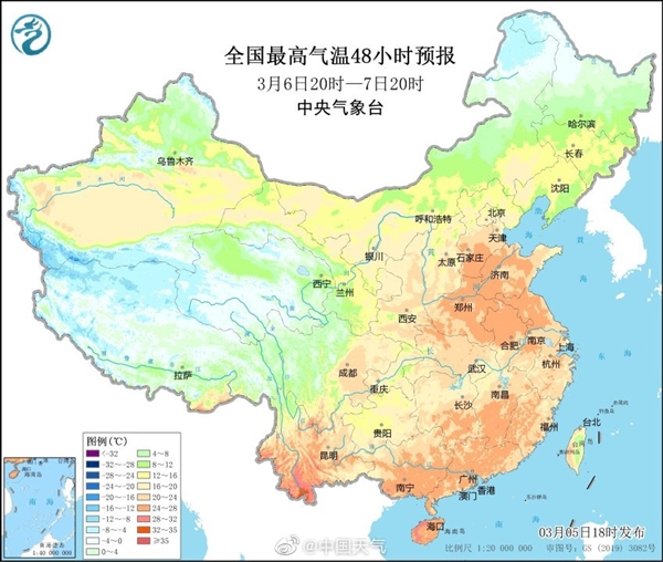 今天惊蛰节气，刷新3月上旬同期最暖纪录