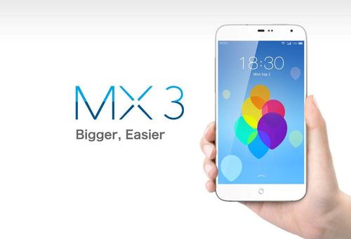 魅族于2013年9月2日发布大屏手机MX3，Flyme 3.0系统