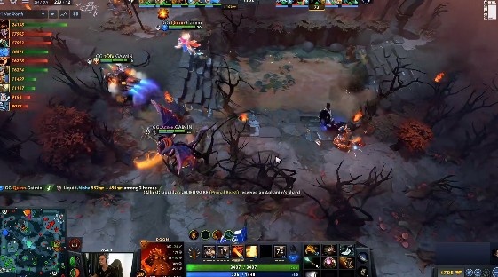 《DOTA2》梦幻联赛赛报：Ace末日使者力中暴力带躺Ccnc GG1-0Liquid