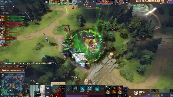 《DOTA2》DPC中国联赛赛报：爷青回！超哥火猫复出首秀军训狼哥 AR1-0清茶