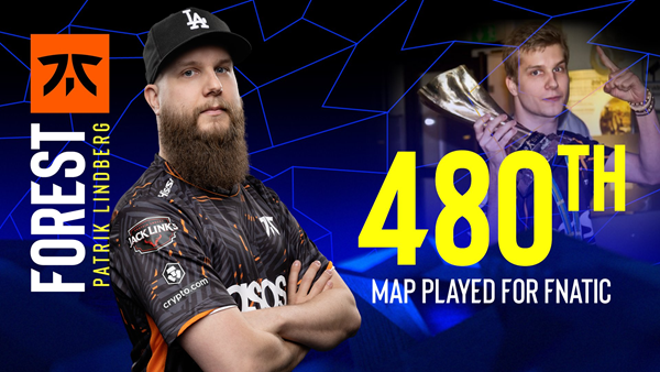 f0rest's Map Collection at 480 - A Monumental Milestone for Fnatic!