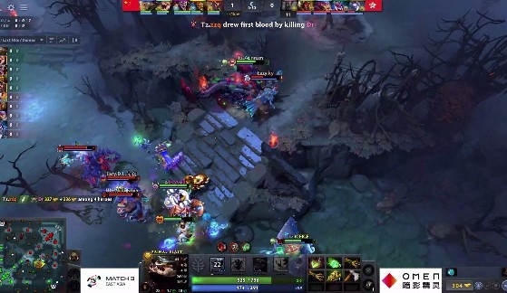 《DOTA2》亚运征途赛报：7e超神猛獣带队速通 CHN 1-0 HKG