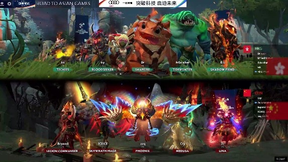 《DOTA2》亚运征途赛报：两冰天怒法师游穿三路 7e连场超神 CHN2-0HKG