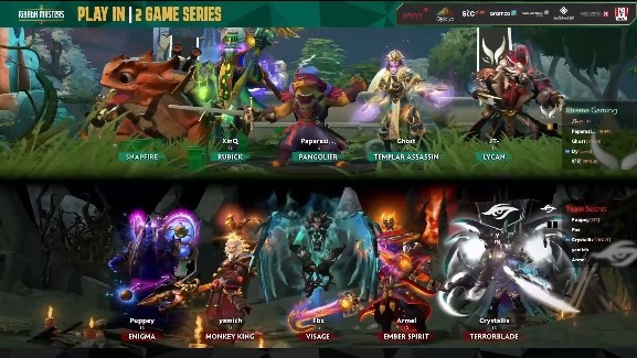 《DOTA2》利雅得大师赛赛报：Armel火猫炎阳索全场盯防成俊滚滚 XG1-1秘密