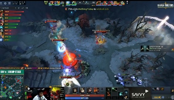 《DOTA2》利雅得大师赛赛报：莫言风行者致命双捆秒奶绿 LGD1-1QE静待加赛