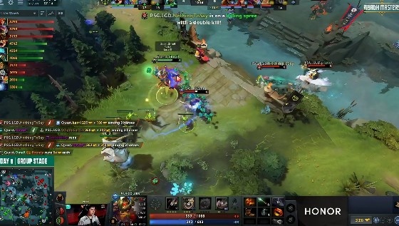 《DOTA2》利雅得大师赛赛报：莫言风行者致命双捆秒奶绿 LGD1-1QE静待加赛