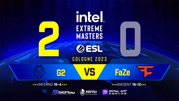 《CSGO》IEM 科隆赛报：战胜心魔！G2 2-0 FaZe