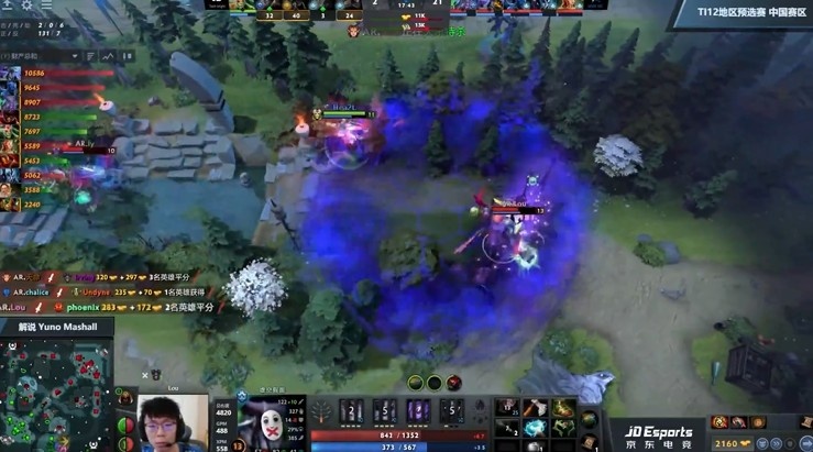 《DOTA2》TI12中国预选赛赛报：查理斯夜魔强势冲脸横行战场 AR速通TB先下一城