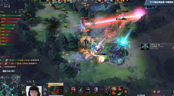 《DOTA2》TI12中国预选赛赛报：XinQ土猫天秀化石蛋团战建功 Ghost水人无限超神 XG扳回一城