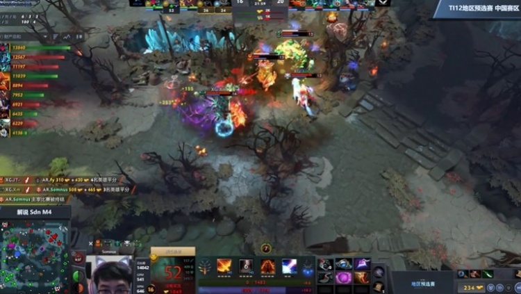 《DOTA2》TI12中国预选赛赛报：天命发条神钩完美先手 查理斯三号位沉默骑脸输出 AR拿到赛点