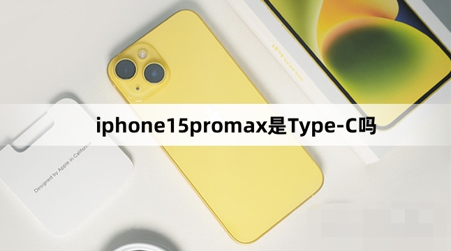 iphone15promax是Type-C吗