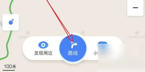 《百度地图》手机导航怎么切换路线
