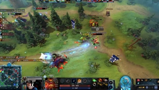 《DOTA2》TI12小组赛赛报：Lou小鱼人连遭单杀发挥失常 AR1-1战平Liquid