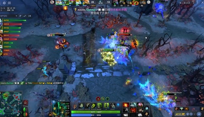 《DOTA2》TI12淘汰赛赛报：Gunnar北美土猫王再显神威 Nouns1-0TSM