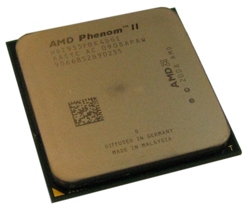 2009年1月8日，AMD发布第一个Phenom X4(四核)处理器